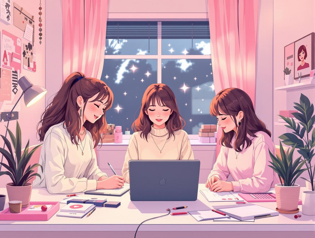 日本番剧创始团队 - 三个女孩的初心故事